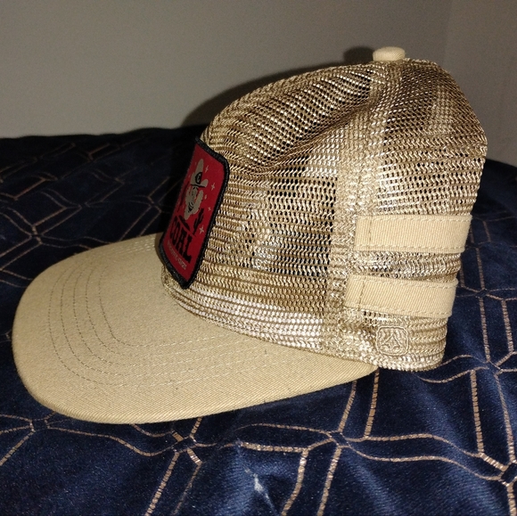 Coal 'For The Yipee Kay Yayyers' The Ripley Khaki All Mesh Trucker Hat - Picture 4 of 4